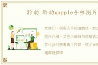 聆韵 聆韵xapple手机图片