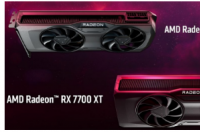 AMD Radeon RX 7800 XT和RX7700 XT适用于1440p游戏