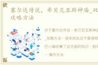 塞尔达传说，希贝尼亚斯神庙_双子记忆_攻略方法