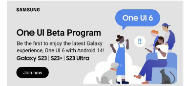 三星One UI 6安卓14 Beta现已在市场推出