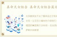 真命天女组合 真命天女组合英文名称