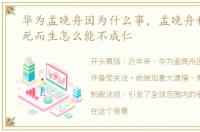 华为孟晚舟因为什么事，孟晚舟称华为向死而生怎么能不成仁