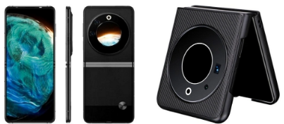 TECNO Phantom V可折叠手机翻盖保护壳在线渲染表面