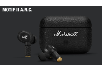 Marshall推出了新款MOTIF II ANC TWS耳机
