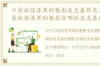 口袋妖怪漆黑的魅影波克基斯怎么样，口袋妖怪漆黑的魅影在哪抓波克基斯
