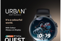 URBAN Quest推出1.43英寸AMOLED显示屏蓝牙通话功能