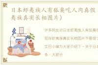 日本虾夷族人有狐臭吃人肉真假（现存虾夷族真实长相图片）
