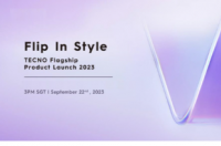 TECNO PHANTOM V Flip 5G翻盖手机将于9月22日发布
