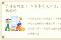 瓜林去哪里了 本赛季表现不佳，申花与瓜林解约