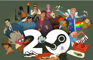 Steam迎来20周年再次焕发绿色活力