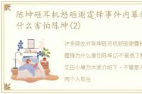 陈坤砸耳机怒砸谢霆锋事件内幕谢霆锋为什么害怕陈坤(2)