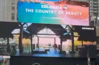 哥伦比亚选择时代广场在推出全新宣传口号美丽之国
