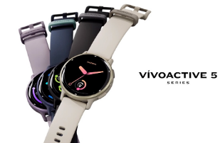 Garmin推出了最新的健康和健身智能手表vívoactive 5