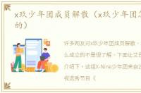 x玖少年团成员解散（x玖少年团怎么成立的）