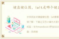 键盘键位图，lalt是哪个键盘