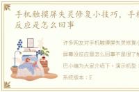 手机触摸屏失灵修复小技巧，手机屏幕没反应是怎么回事
