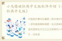 小鸟爆破狂热中文版软件介绍（小鸟爆破狂热中文版）