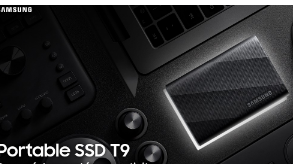 配备USB 3.2 Gen 2×2接口的三星T9便携式SSD推出