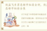 侠盗飞车罪恶都市秘籍全部，侠盗飞车罪恶都市秘籍全集