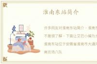 淮南东站简介