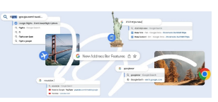 谷歌Chrome地址栏可自动完成URL拼写错误更正等