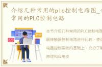 介绍几种常用的plc控制电路图_介绍几种常用的PLC控制电路