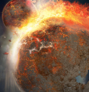 地球科学家称原行星忒伊亚的两块碎片位于地球深处