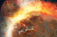 地球科学家称原行星忒伊亚的两块碎片位于地球深处