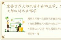 魔兽世界大师级骑术在哪里学，魔兽世界大师级骑术在哪学
