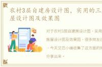 农村3层自建房设计图，实用的三层农村房屋设计图及效果图