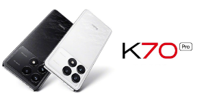 红米K70 Pro智能手机配备2K OLED屏幕峰值亮度高达4000尼特