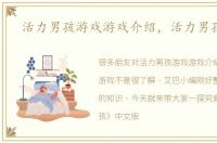 活力男孩游戏游戏介绍，活力男孩游戏
