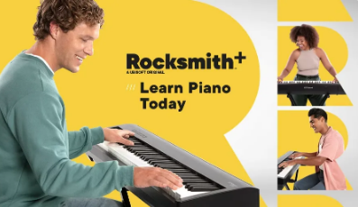 育碧的Rocksmith+吉他学习应用程序现在可以教授钢琴