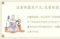 流量联盟是什么,流量联盟