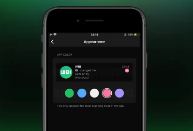 Whatsapp可能很快将允许用户更改主题颜色