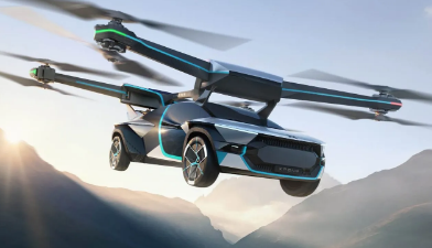 小鹏汽车推出飞行汽车概念AeroHT eVTOL飞行汽车
