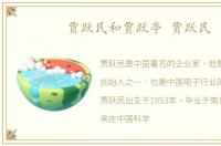 贾跃民和贾跃亭 贾跃民
