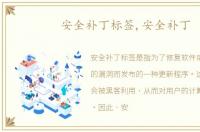 安全补丁标签,安全补丁