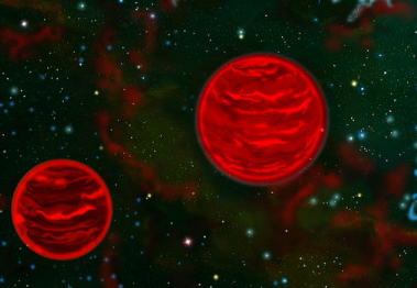 天文学家发现自由漂浮行星质量物体的双星系统