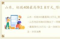 山东，标致408最高降2.8万元_限时促销