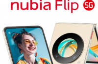 努比亚Flip 5G在MWC上发布配备6.9英寸120Hz可折叠显示屏