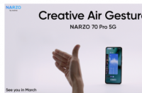 narzo 70 Pro 5G智能手机将支持空中手势
