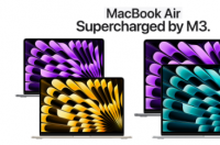 苹果推出搭载M3芯片的13英寸和15英寸MacBook Air