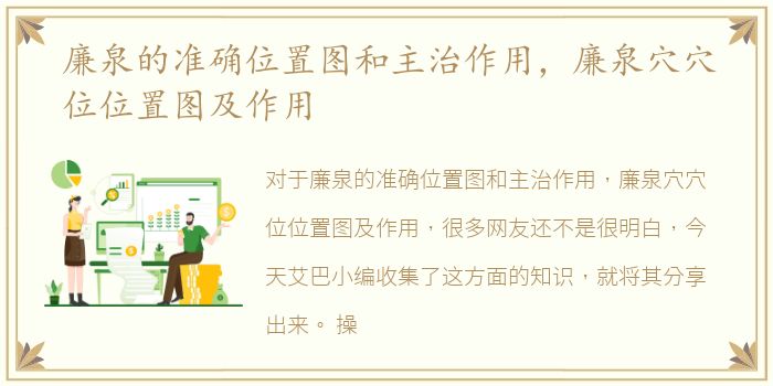 廉泉的准确位置图和主治作用，廉泉穴穴位位置图及作用