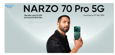 荣耀narzo 70 Pro 5G手机早鸟优惠公布