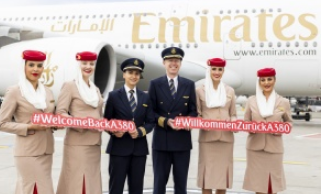 阿联酋航空A380恢复维也纳运营增强连通性和乘客体验