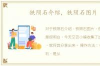 铁陨石介绍，铁陨石图片