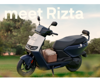 Ather Rizta家庭踏板车推出续航里程可达160公里起价为卢比11万
