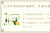 鱼漂的调法图解调4钓2，鱼漂的调法图解