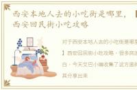 西安本地人去的小吃街是哪里，【带你玩】西安回民街小吃攻略